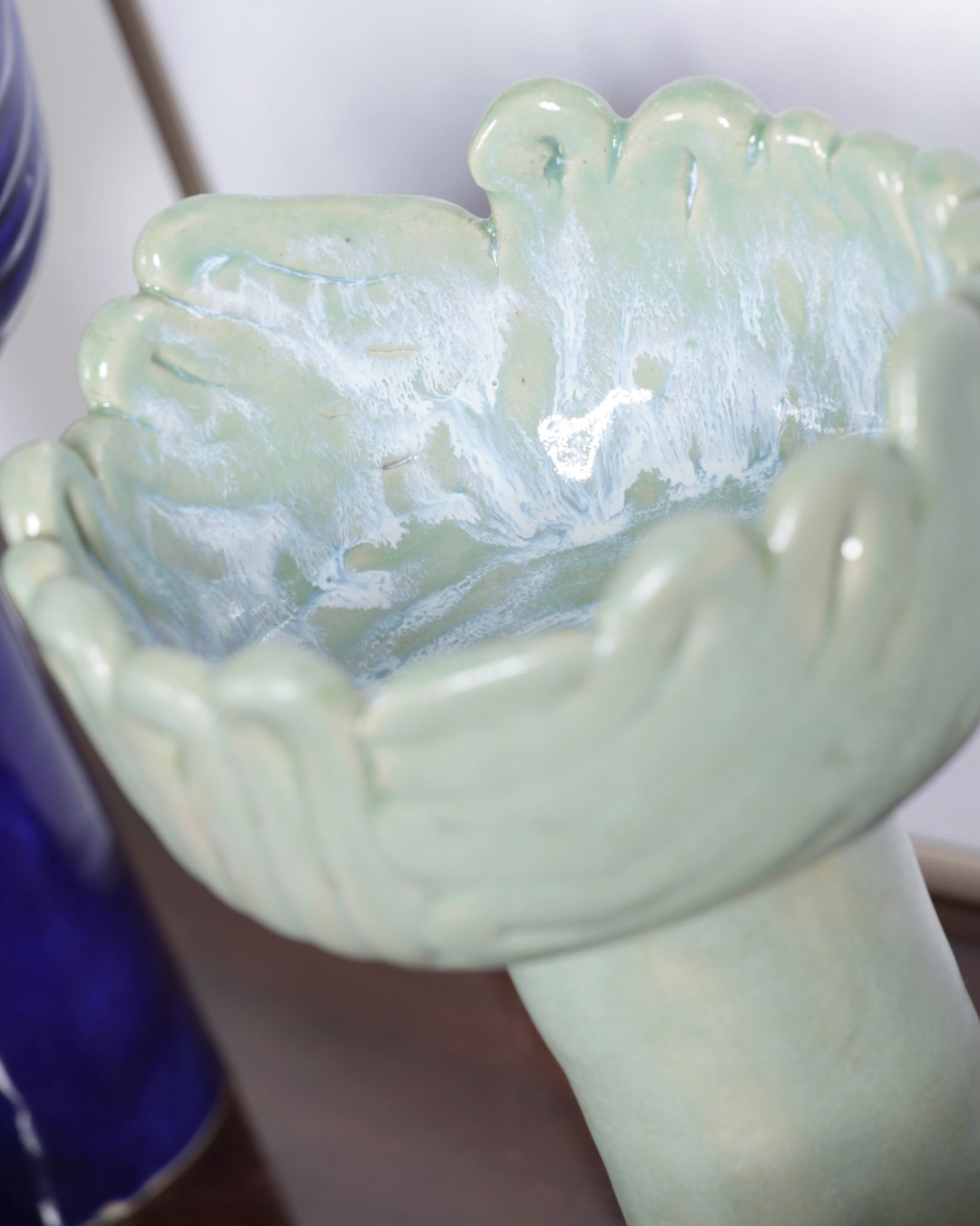 Handmade Decorative Ceramic Bowl – Sculptural Art for Modern Interiors