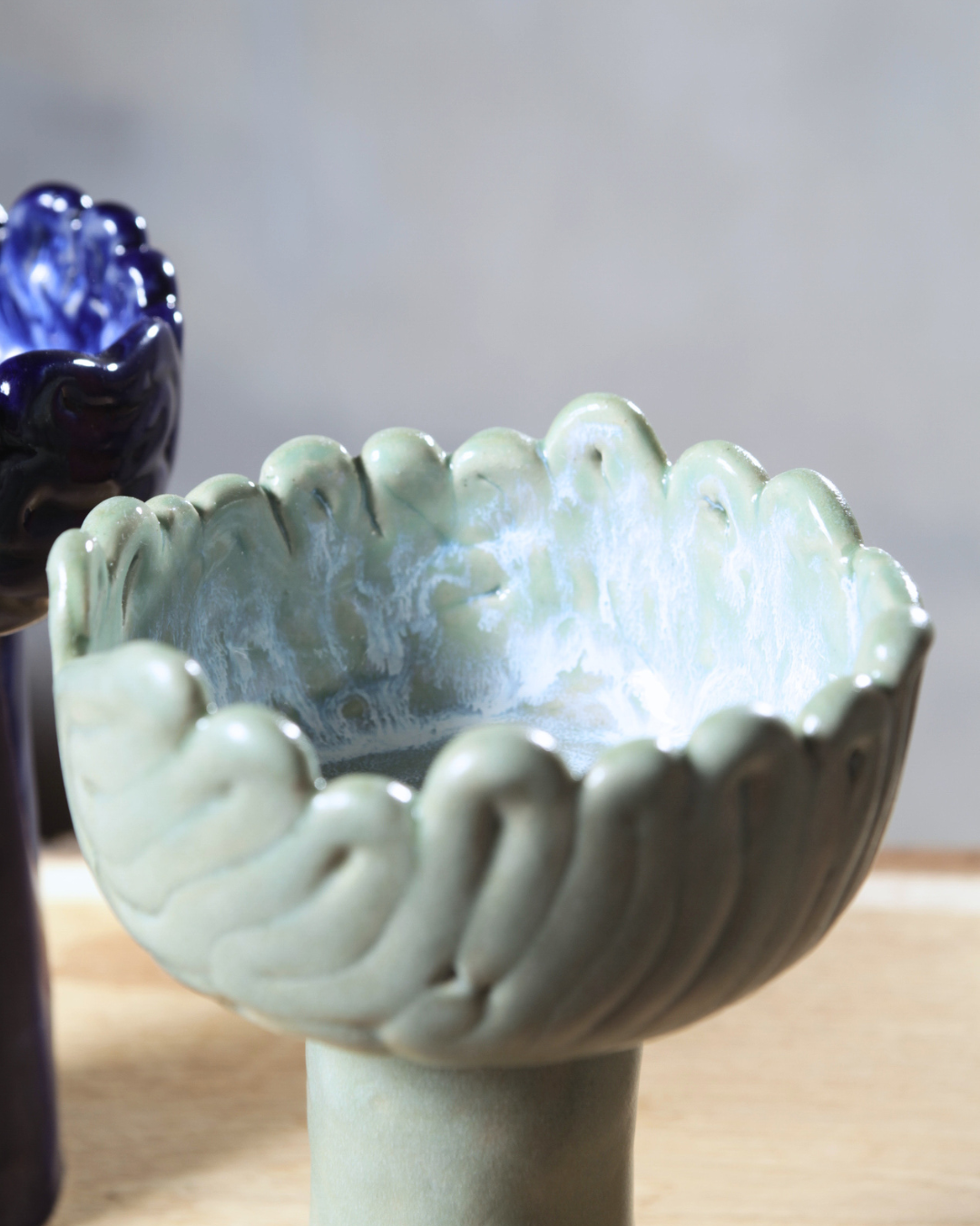 Handmade Decorative Ceramic Bowl – Sculptural Art for Modern Interiors