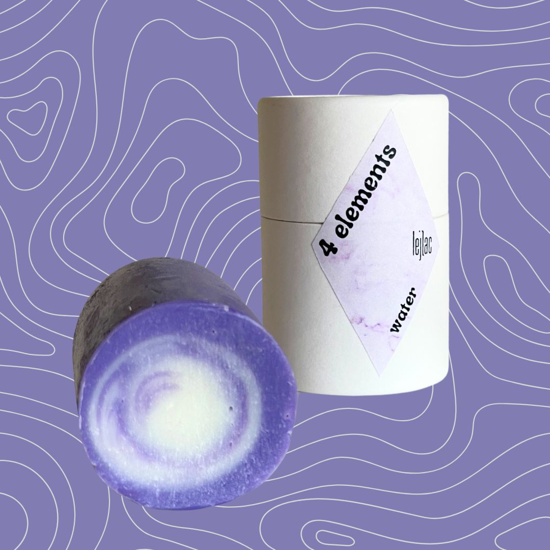 Purple Soap Bar - Shebutter Soap with Laveneder